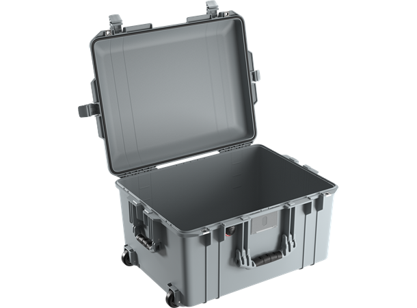 PELI Air Case 1607 uten skum, grå Innv. mål: 535x402x295 mm