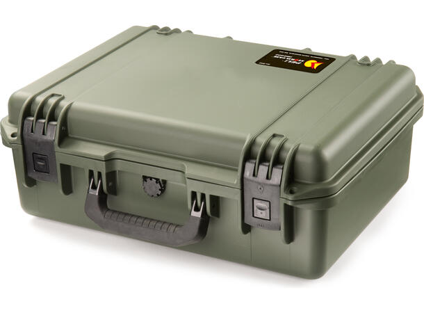 PELI STORM iM2400 Case u/skum, grønn Innv. mål: 457x330x170 mm