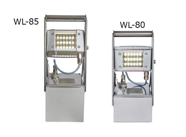 WOLF Worklite WL85 oppladb. Ex-lyskaster 18 LED/35Ah
