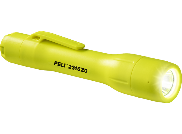 PELI 2315Z0 2AA LED-lykt Ex sone 0 med hjelmfeste