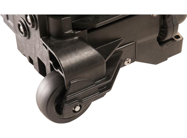 PELI CASE 1610M m/store hjul, m/skum Innv. mål: 553x424x270 mm