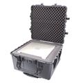 PELI CASE 1640 m/skum Innv. mål: 602x610x353 mm