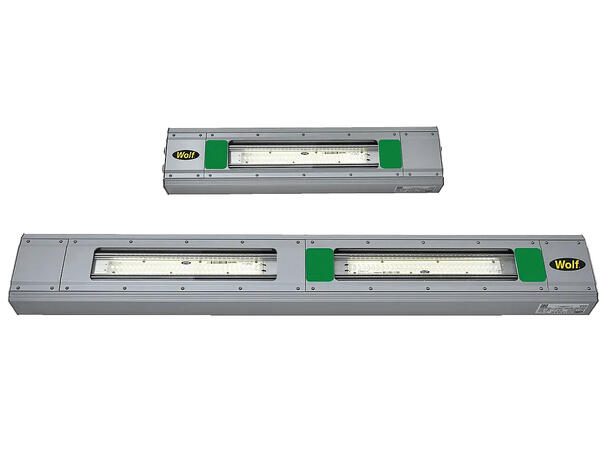 WOLF LMX Linear Ex LED armatur 230V Installert, Ex sone 1&2/21&22