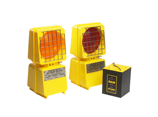 Wolf HL-95 Hazard Ex blinklampe inkl. batteri