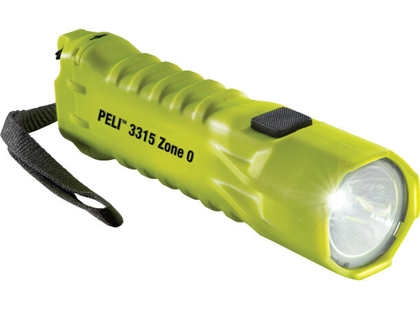 PELI 3315 Z0 LED-lykt 3AA Ex sone 0, gul