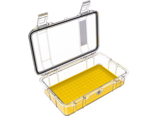 PELI MICRO CASE M60, gul/klar
