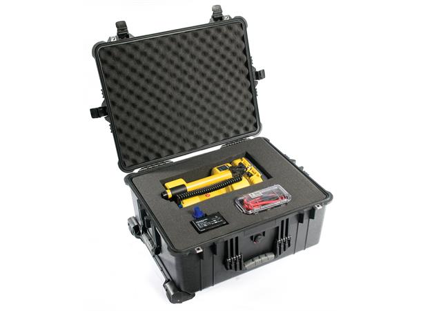 PELI CASE 1610 m/skuminnlegg Innv. mål: 551x422x268 mm
