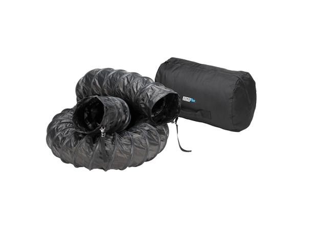 Ramfan 20 cm antistatisk kanal 7,6m Fleksibel kanal i bag, UTLEIE