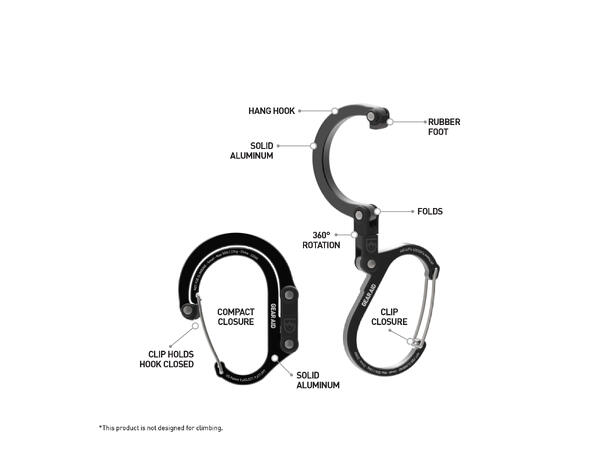 Heroclip Small - Sort