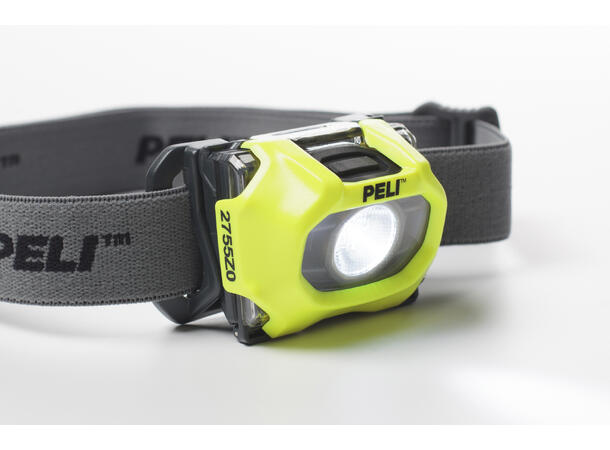 PELI 2755Z0 ATEX sone 0 LED-hodelykt, gul