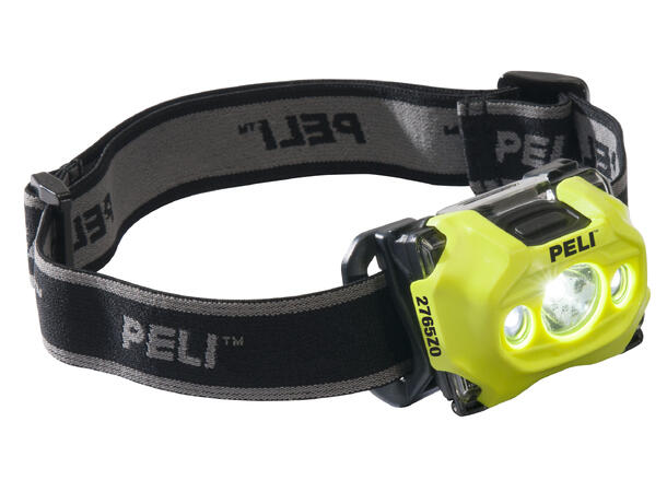 PELI 2765Z0 ATEX sone 0 LED-hodelykt, gul