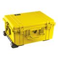 PELI CASE 1610 u/skum, gul (MIN 90 STK) Innv. mål: 551x422x268 mm