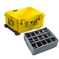 PELI CASE 1610 m/skillevegger Innv. mål: 551x422x268 mm