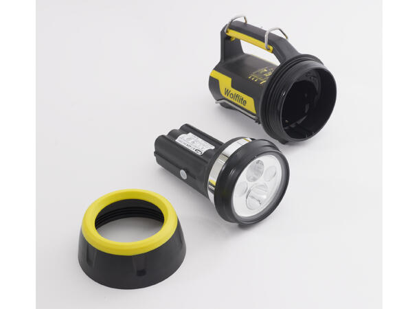 WOLF XT50 Ex sone 1 oppladbar LED-lykt inkl. lader 230V