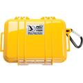 PELI 1020 MICRO CASE gul innv. mål: 137x92x43 mm