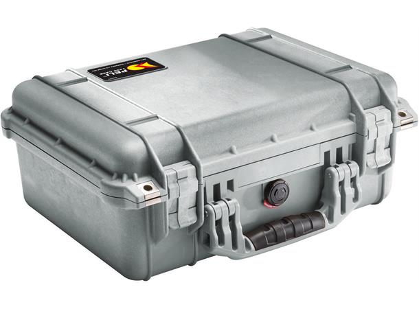 PELI CASE 1450 m/skum, grå Innv. mål: 374x260x154 mm