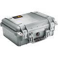PELI CASE 1450 m/skum, grå Innv. mål: 374x260x154 mm
