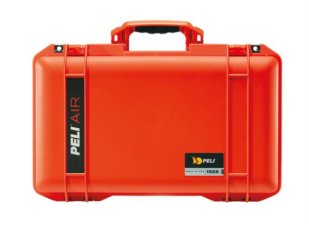 PELI Air Case 1525 oransje, uten skum Innv. mål: 521x287x172 mm