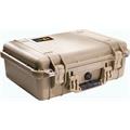PELI CASE1500 m/skum, Desert Tan SPESIAL (MIN. 96 STK)