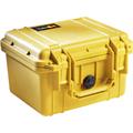 PELI CASE 1300 m/skum, gul Innv. mål: 233x178x155 mm