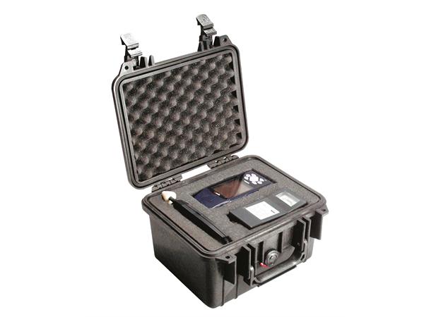 PELI CASE 1300 m/skum, sort Innv. mål: 233x178x155 mm