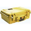 PELI CASE 1500 m/skum, gul Innv. mål: 428x286x155 mm