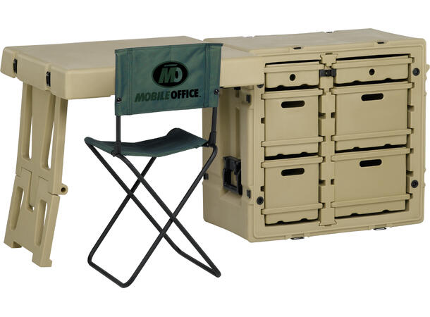 Peli Singel Field Desk, Desert Tan (spesial)