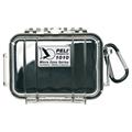 PELI 1010 MICRO CASE sort/klar innv. mål: 111x75x43 mm