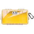 PELI 1060 MICRO CASE gul/klar Innv. mål: 209x108x57 mm