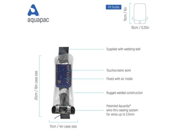 AQUAPAC 158 Radio Microphone Case LAGERSALG