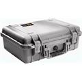 PELI CASE 1500 grå uten skum Innv. mål: 428x286x155 mm