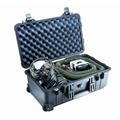 PELI CASE 1510 sort m/skum Innv. mål: 502x279x193 mm