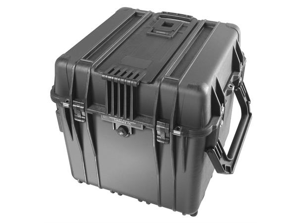 PELI CUBE CASE 0340, sort m/skum Innv. mål: 457x457x457 mm