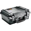 PELI CASE 1450 sort uten skum Innv. mål: 374x260x154 mm