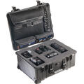PELI CASE 1560 m/skum og PC-innlegg Innv. mål: 506x380x229 mm