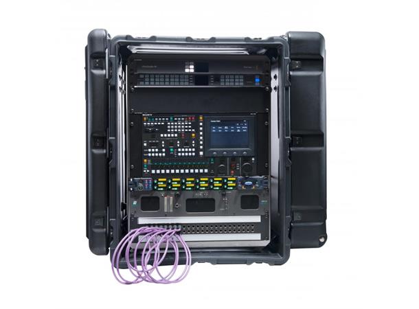 Peli Hardigg Super-V Rack Case 14U 24" rack-lengde