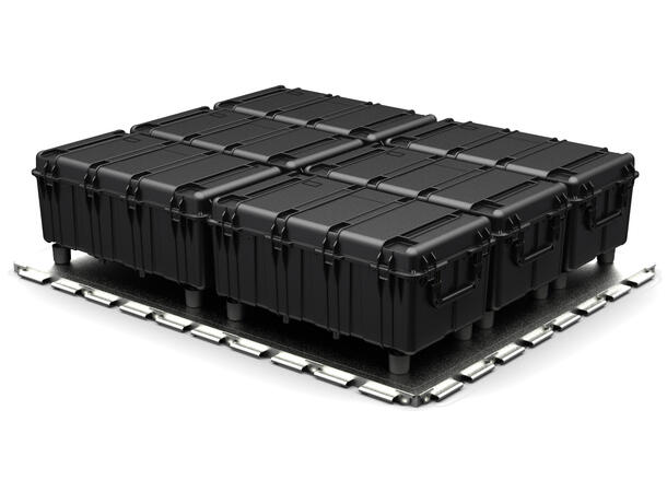PELI CASE 0550 m/skum Innv. mål: 1208x611x449 mm