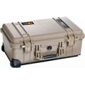 PELI CASE 1510 Desert Tan uten skum Innv. mål: 502x279x193 mm
