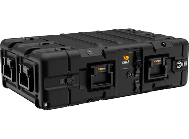 Peli Hardigg Super-V Rack Case 3U 24" rack-lengde