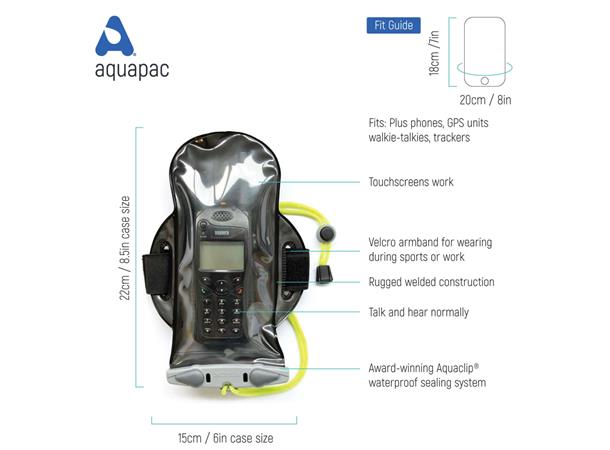 AQUAPAC 218 Large Armband Case