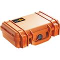 PELI CASE 1170 m/skum, oransje Innv. mål: 268x153x80 mm