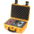 PELI STORM CASE iM2100 m/skum, gul Innv. mål: 330x234x152 mm