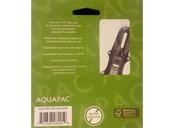 AQUAPAC 225 Small VHF Pro mappe LAGERSALG