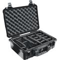 PELI CASE 1500 m/skillevegger Innv. mål: 428x286x155 mm