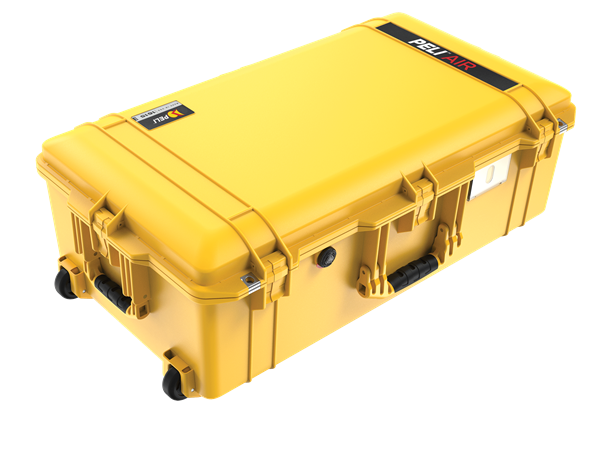 PELI Air Case 1615, gul, uten skum Innv. mål: 752x394x238 mm